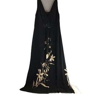 Jacques Vert Elegant Evening Gown Size 14